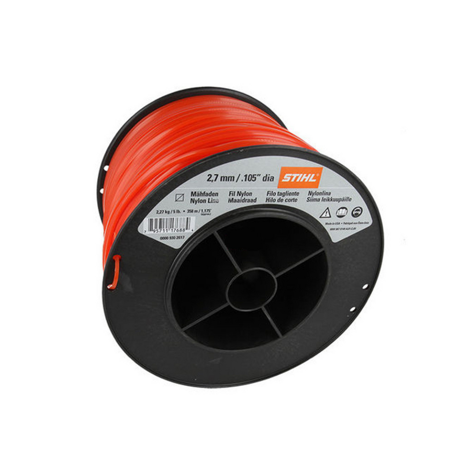 Stihl 00009302617 Nylon Line 2.7mm x 347m Square Red