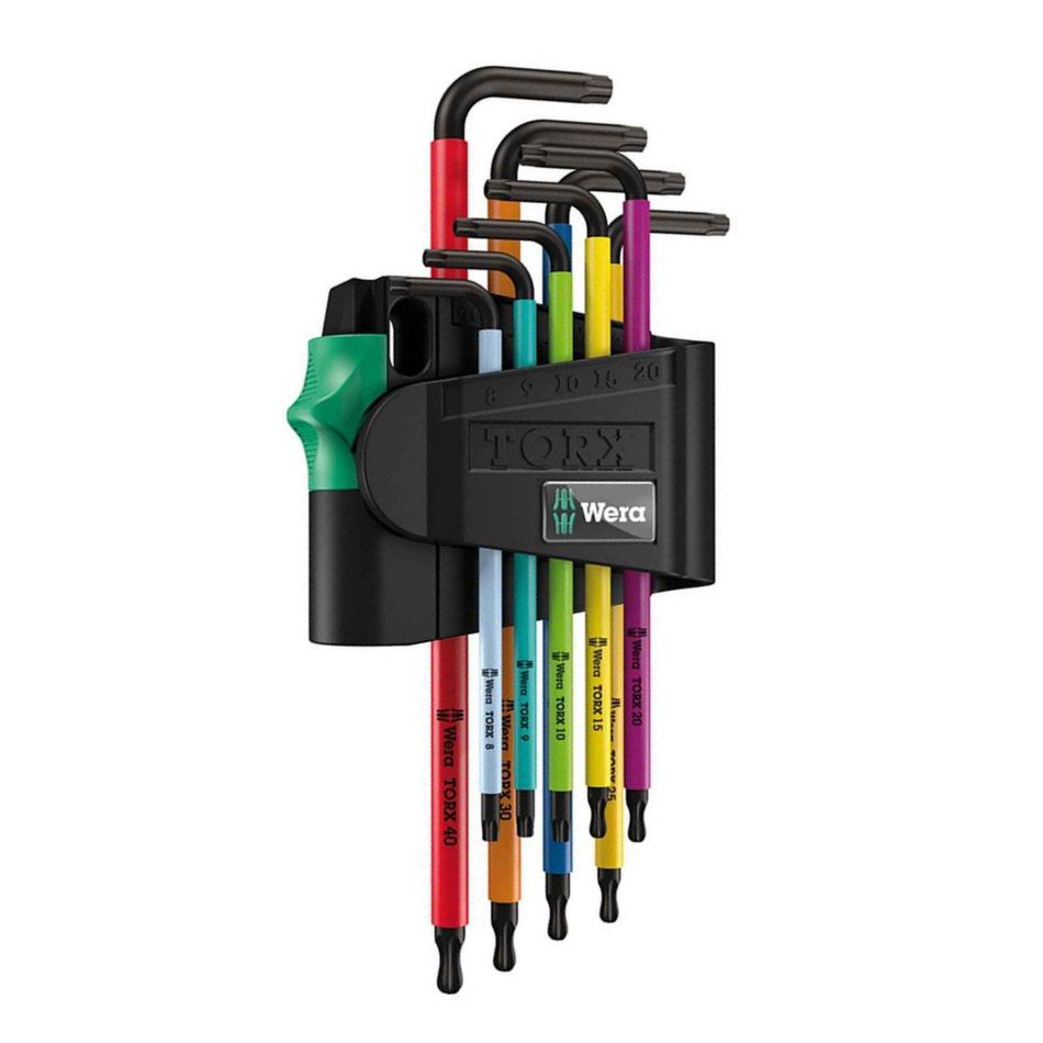 Wera 05073599001 Multicolour TX Key Set 9pc Antitamp