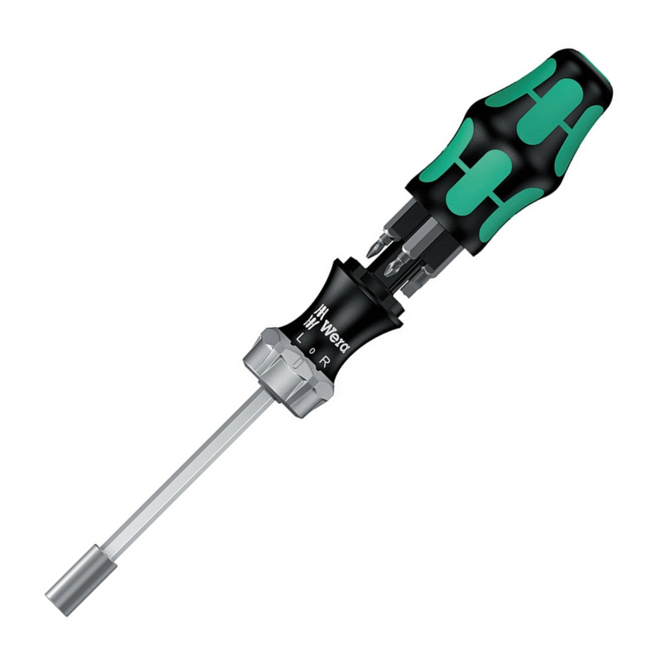 Wera 05073660001 Kraftform Ratchet Screwdriver 6pc