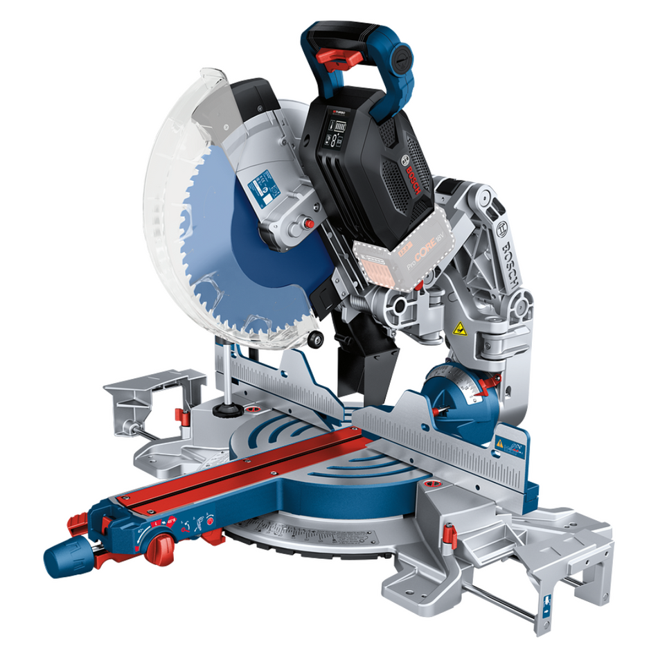 Bosch GCM18V-305GDC 18v Brushless BiTurbo Mitre Saw Body Only 0601B43000