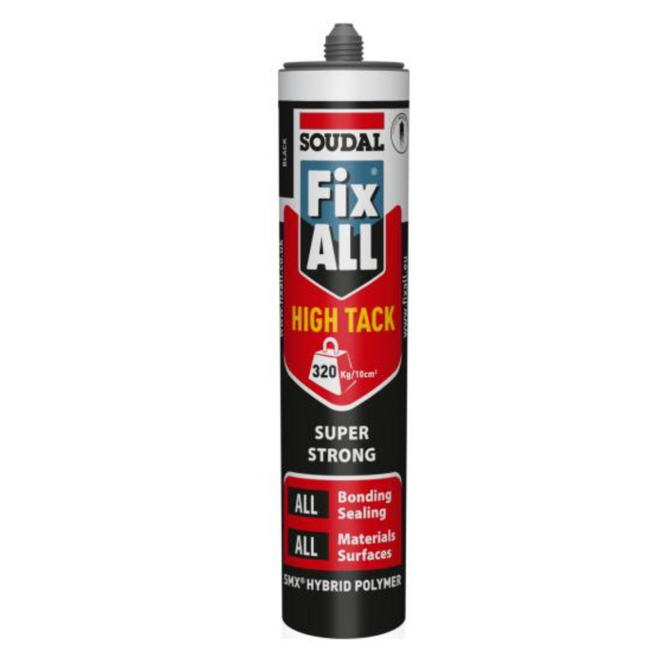 Soudal 101459 Fix All High Tack Sealant Black 290ml