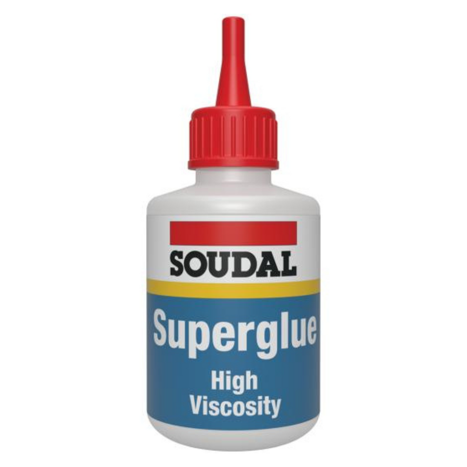 Soudal 115107 High Viscosity Superglue 50g