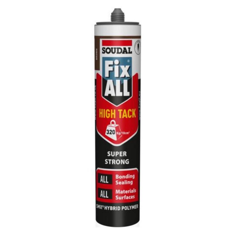 Soudal 119270 Fix All High Tack Sealant Brown 290ml