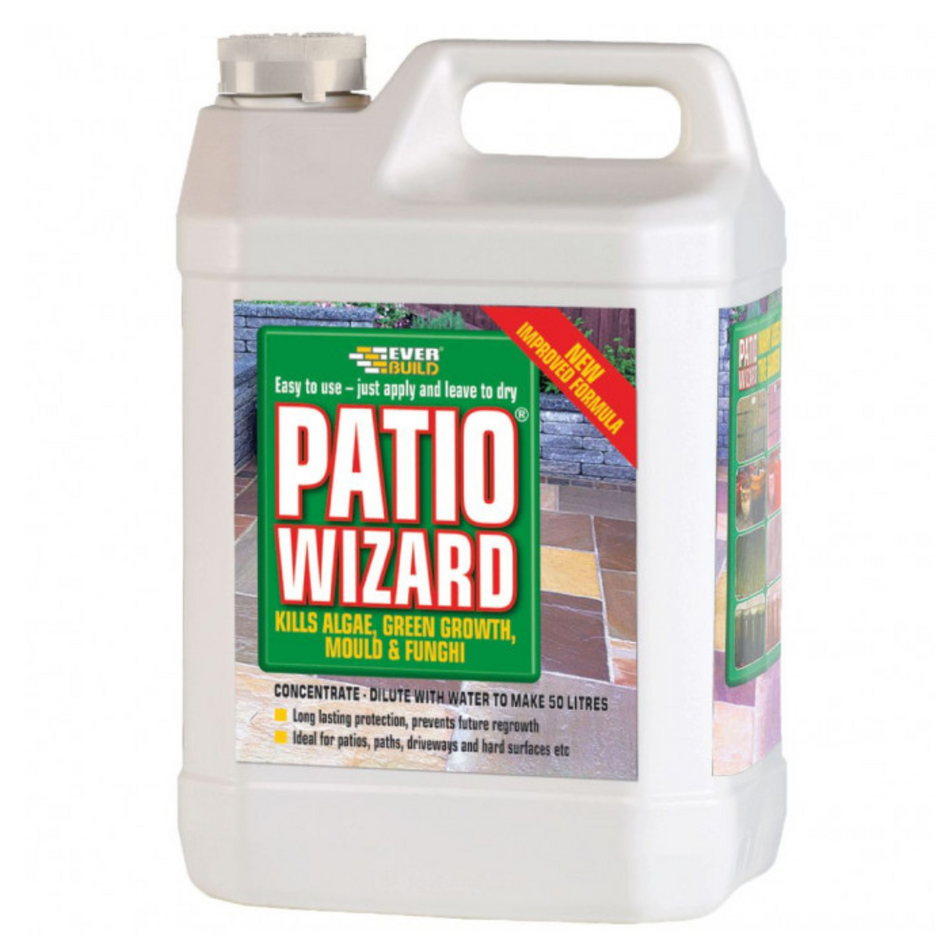 Everbuild Sika Patio Wizard Mould and Algae Treatment