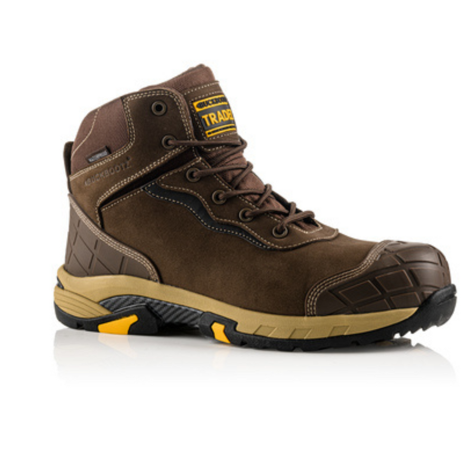 Buckler TRADZ BLITZ S3 SRC Lightweight Waterproof Brown Safety Boots