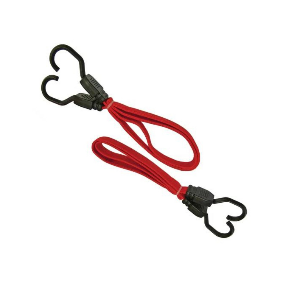 Faithfull FAITDBUNG30 Flat Bungee Cords (2) 30" Red